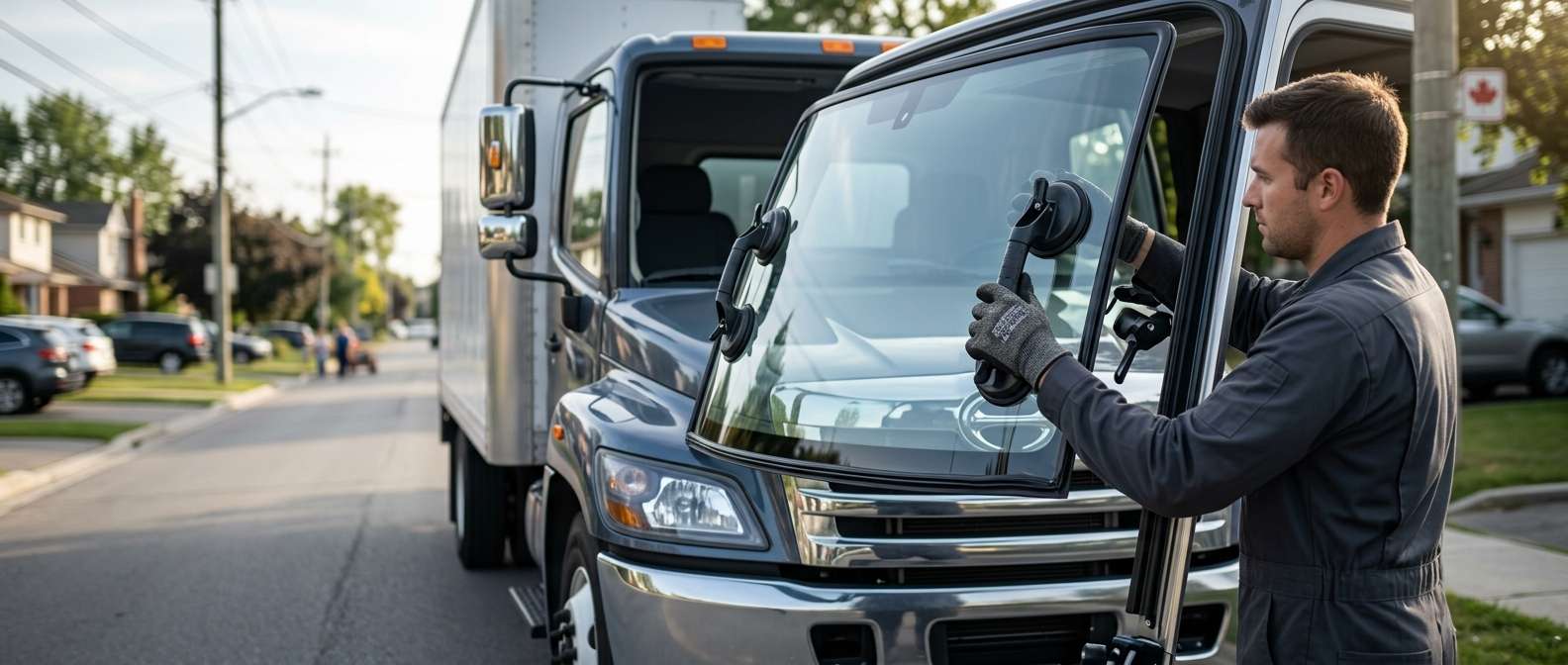 Windshield Replacement for Hino 258LP 2005-2025 by Alexwindshield