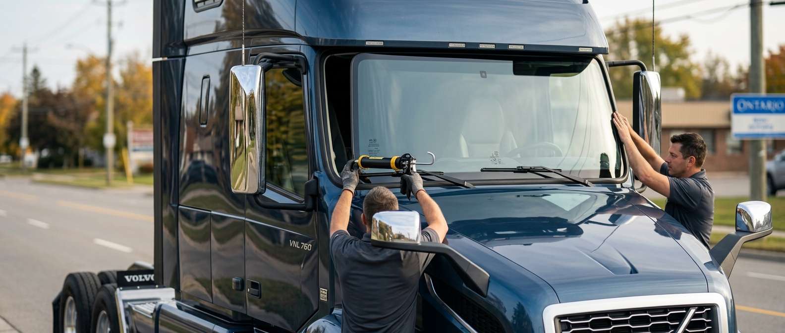 Windshield Replacement for Volvo Trucks VNL 760 2015-2025 by Alexwindshield