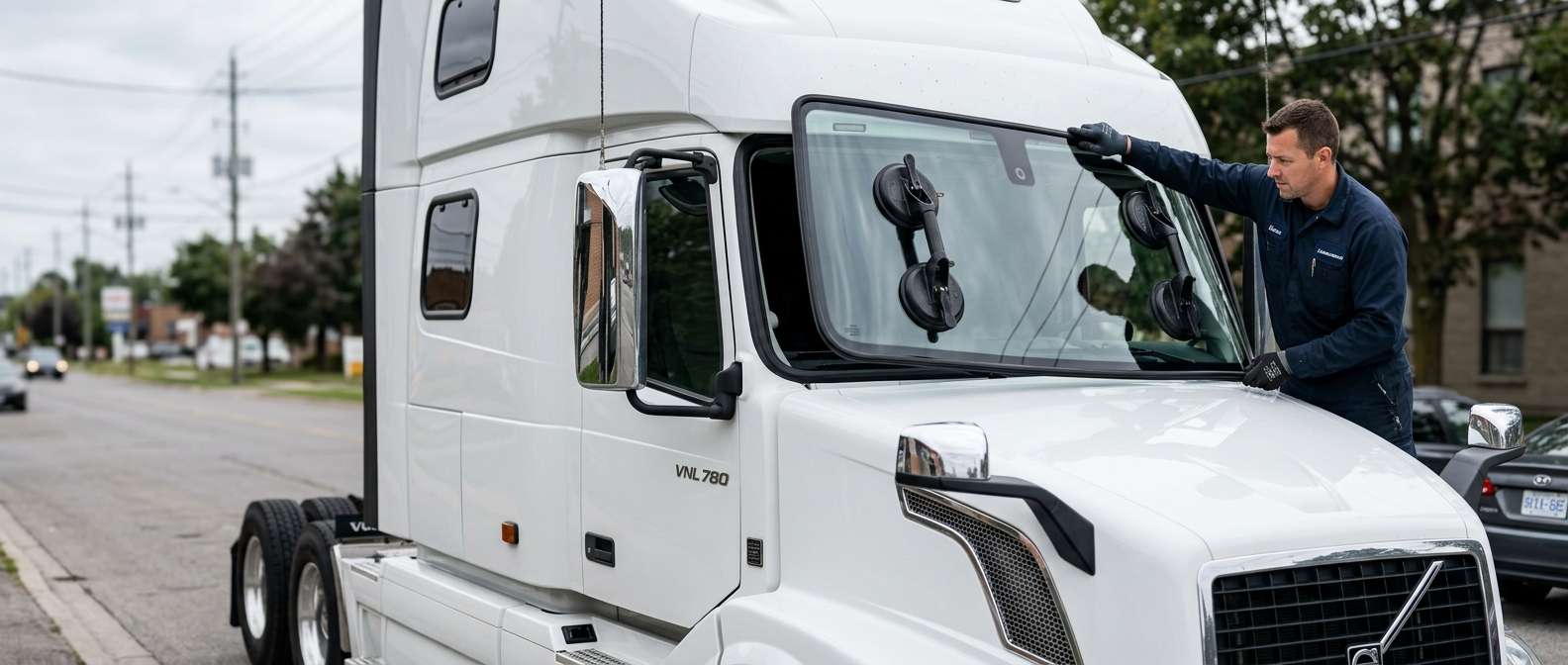 Windshield Replacement for Volvo Trucks VNL 780 1996-2025 by Alexwindshield
