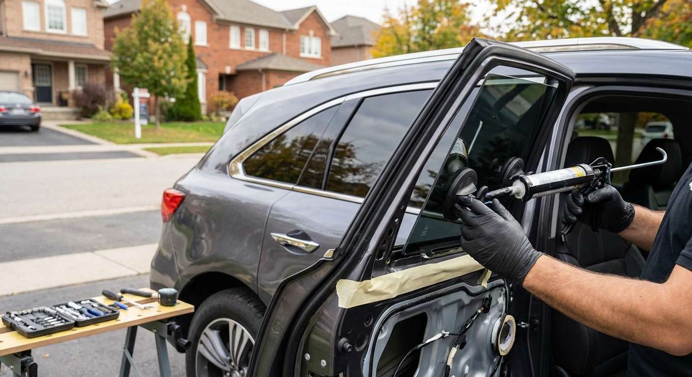 Vent Glass Replacement for Acura MDX 2014-2020 by Alexwindshield