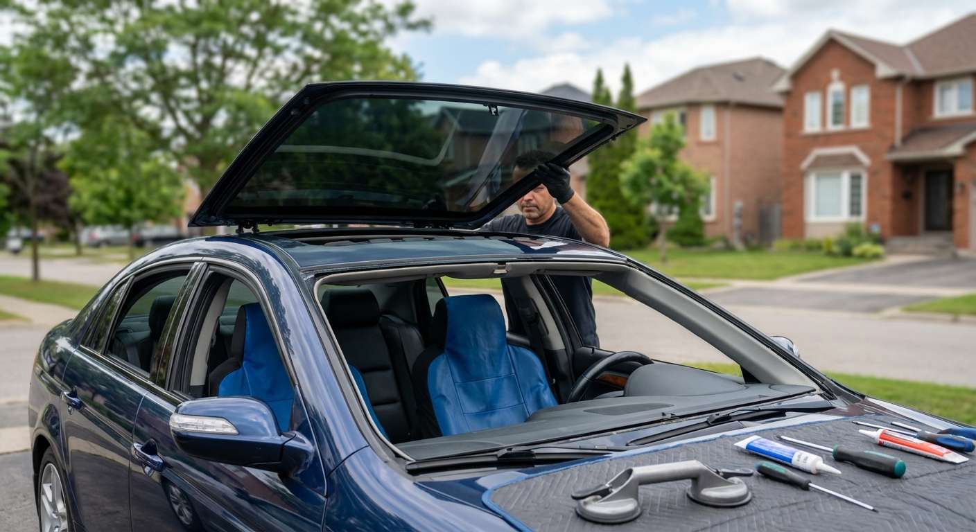 Sunroof Replacement for Acura TL 2004-2008 by Alexwindshield