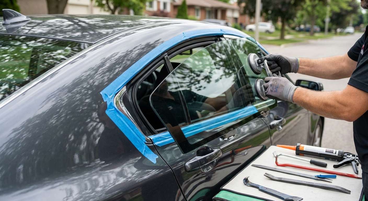 Quarter Glass Replacement for Acura TL 2009-2014 by Alexwindshield