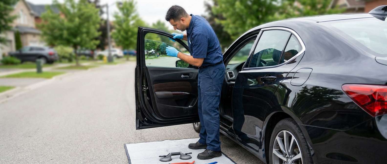 Door Glass Replacement for Acura TLX 2015-2020 by Alexwindshield