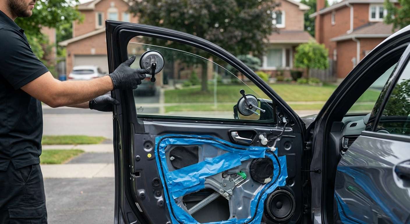 Door Glass Replacement for Acura TLX 2021-2027 by Alexwindshield