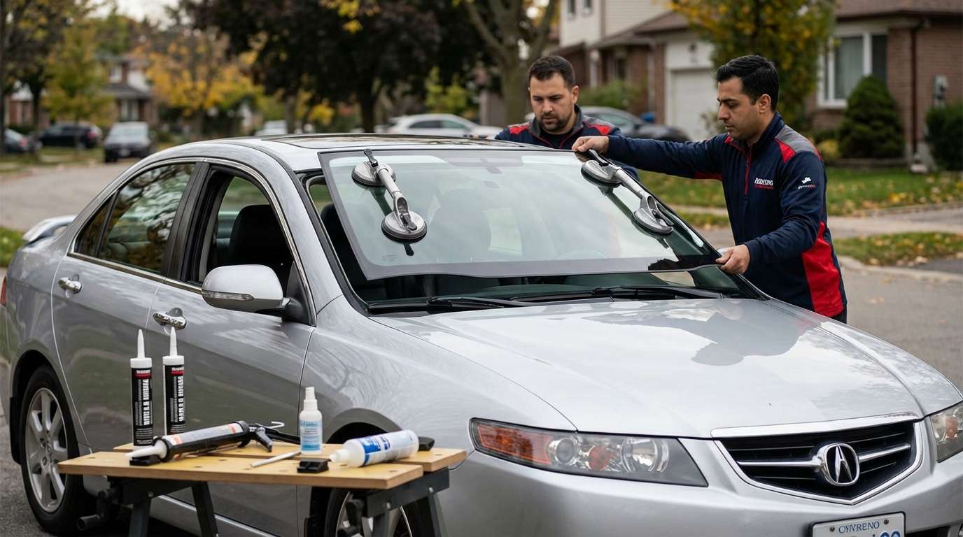 Windshield Replacement for Acura TSX 2004-2008 by Alexwindshield