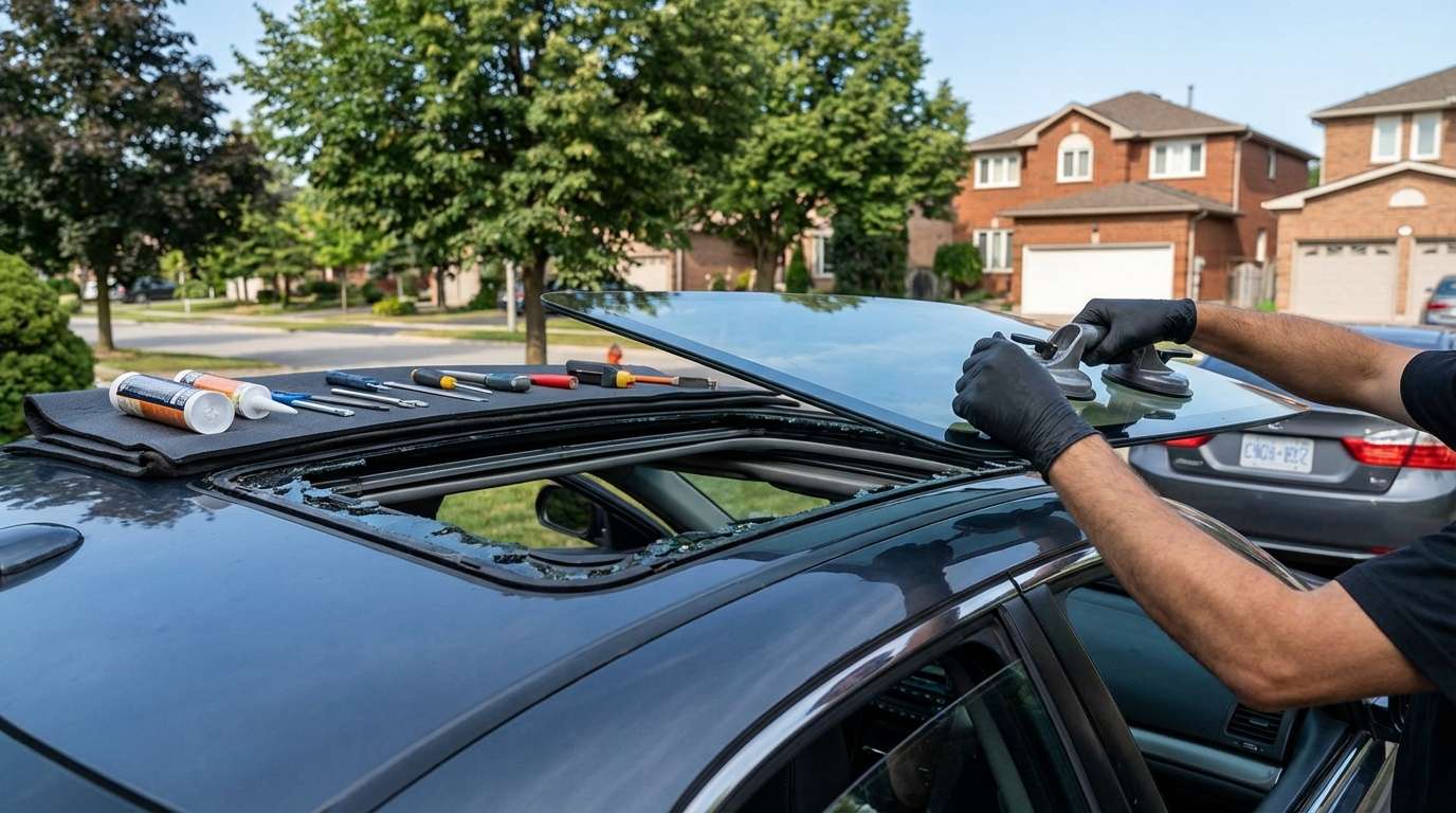 Sunroof Replacement for Acura TSX 2004-2008 by Alexwindshield