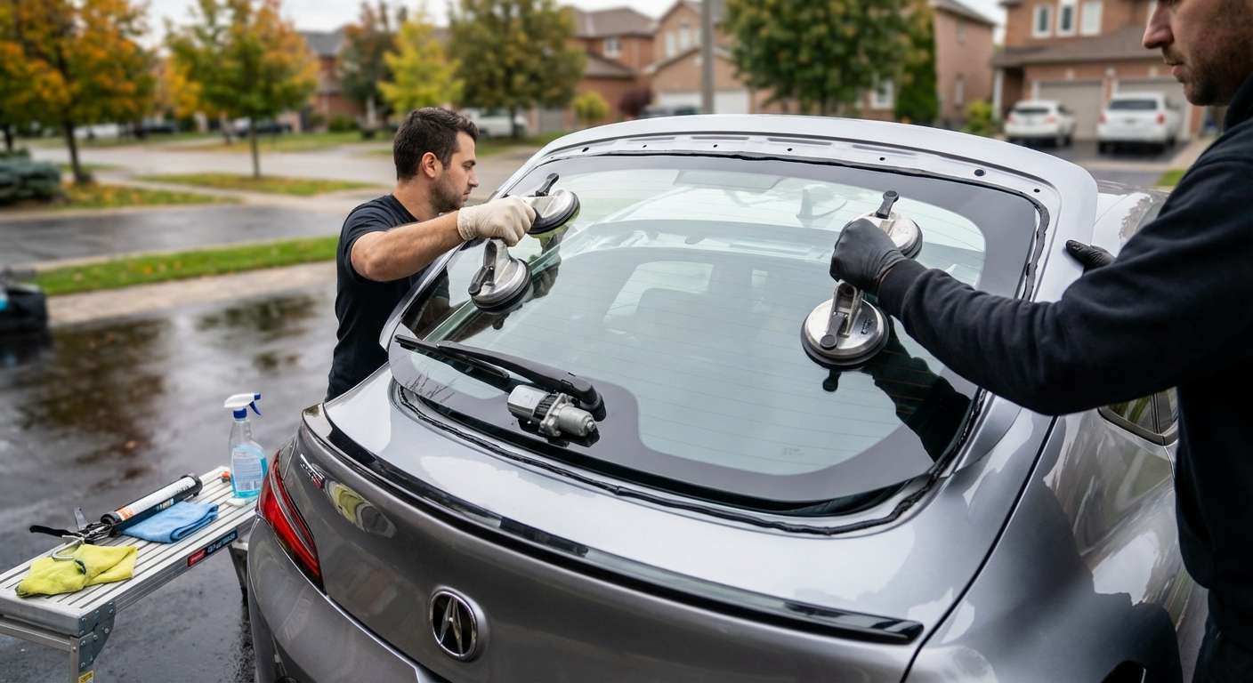 Back Glass Replacement for Acura Integra 2023-2027 by Alexwindshield