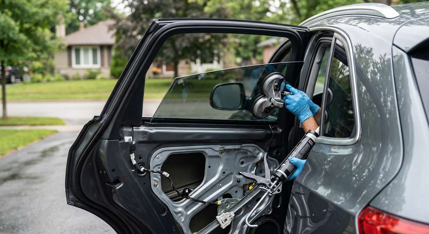 Vent Glass Replacement for Audi Q5 2009-2017 by Alexwindshield