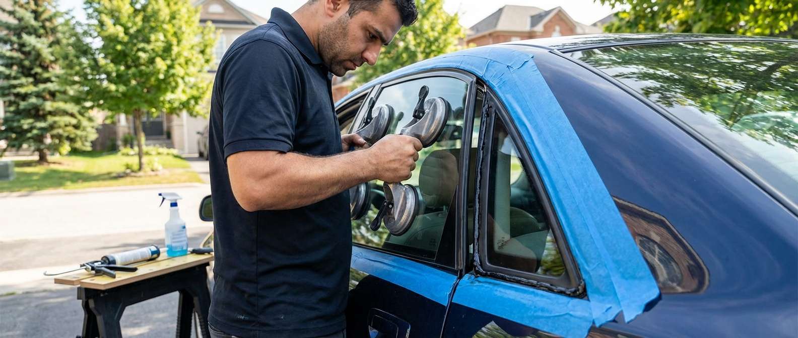 Quarter Glass Replacement for Audi A4 1996-2001 (B5) by Alexwindshield