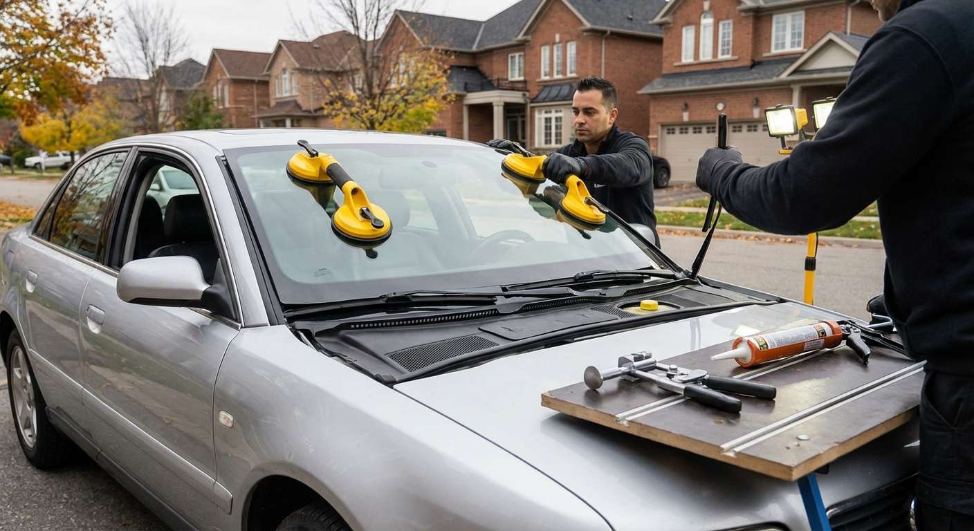 Windshield Replacement for Audi A4 2002-2005 (B6) by Alexwindshield