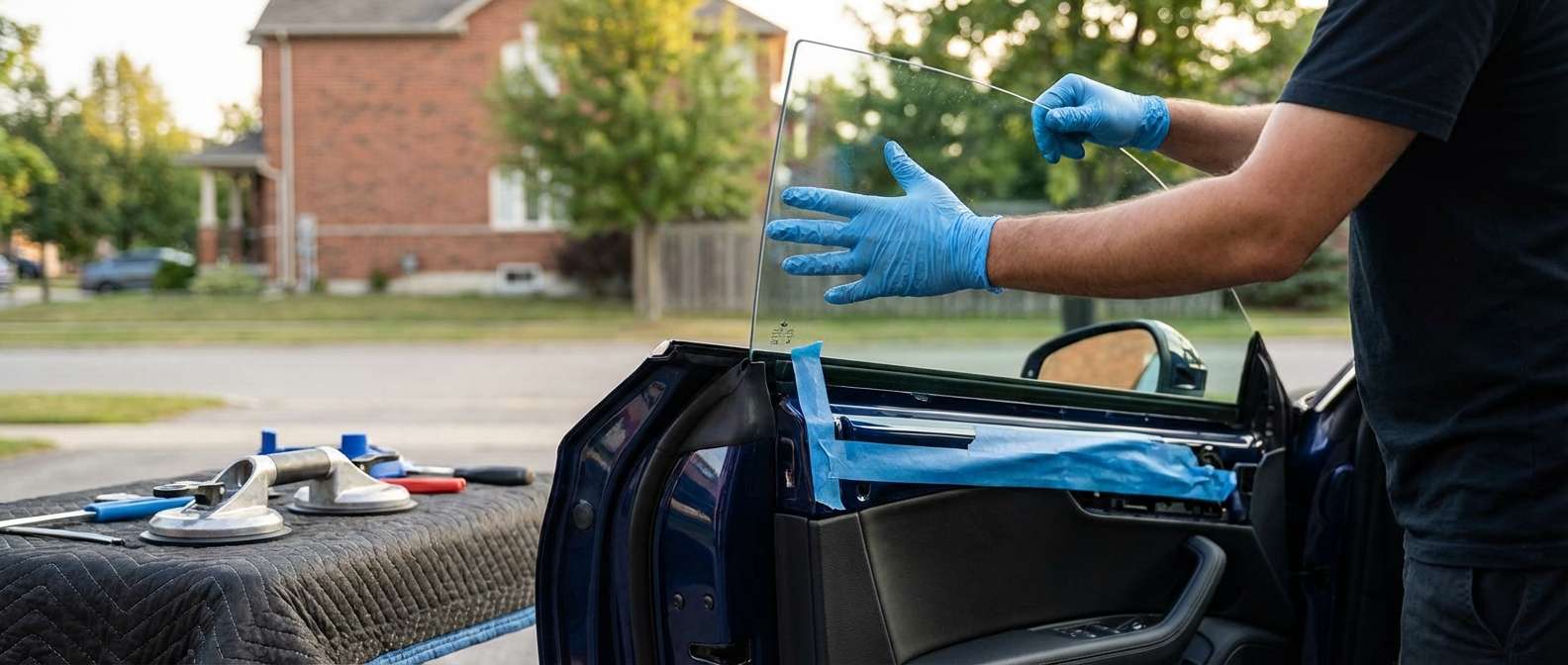 Door Glass Replacement for Audi A5 2025-2027 (B10) by Alexwindshield