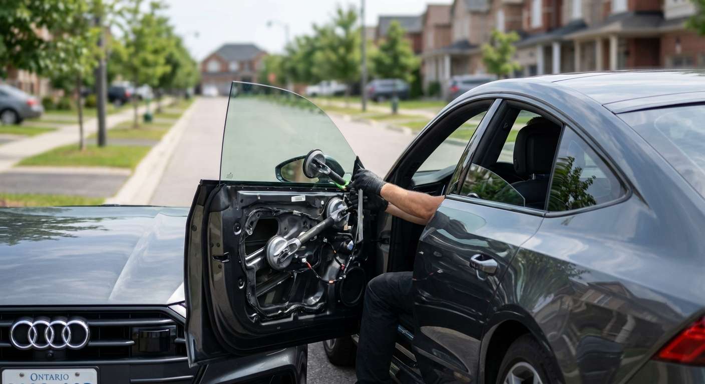 Door Glass Replacement for Audi A7 2019-2027 by Alexwindshield