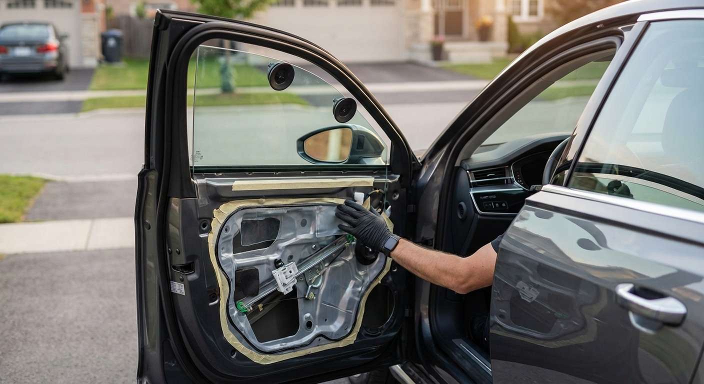 Door Glass Replacement for Audi A8 2018-2027 (D5) by Alexwindshield