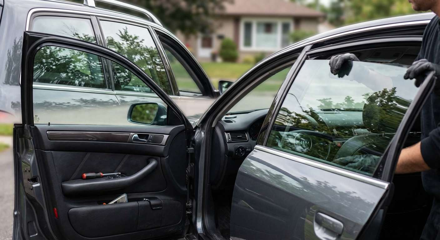 Door Glass Replacement for Audi Allroad 2001-2005 by Alexwindshield