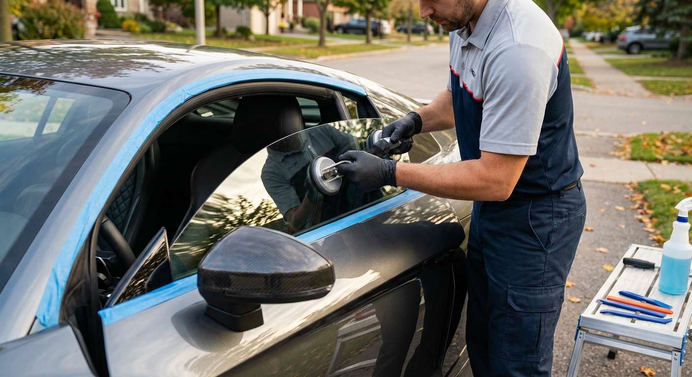Door Glass Replacement for Audi R8 2017-2024 by Alexwindshield