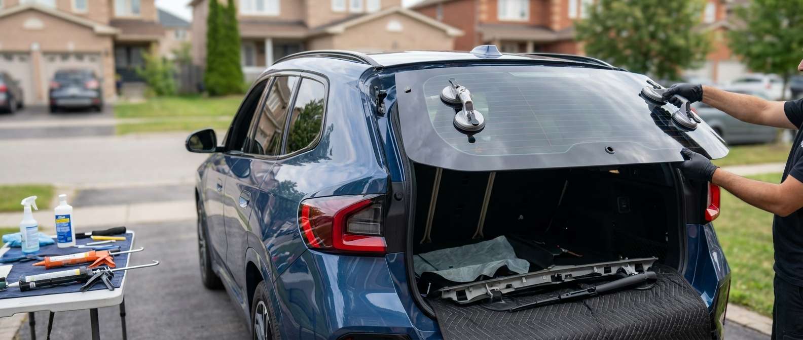 Back Glass Replacement for BMW X1 2023-2027 (U11) by Alexwindshield