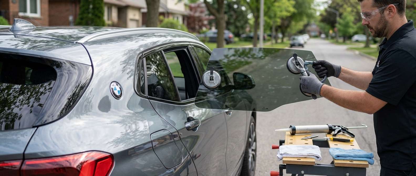 Quarter Glass Replacement for BMW X2 2018-2023 (F39) by Alexwindshield