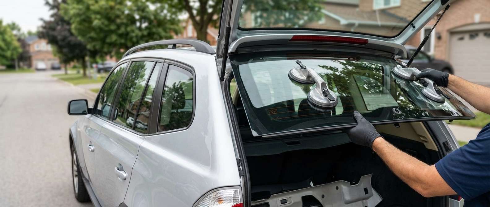 Back Glass Replacement for BMW X3 2004-2010 (E83) by Alexwindshield