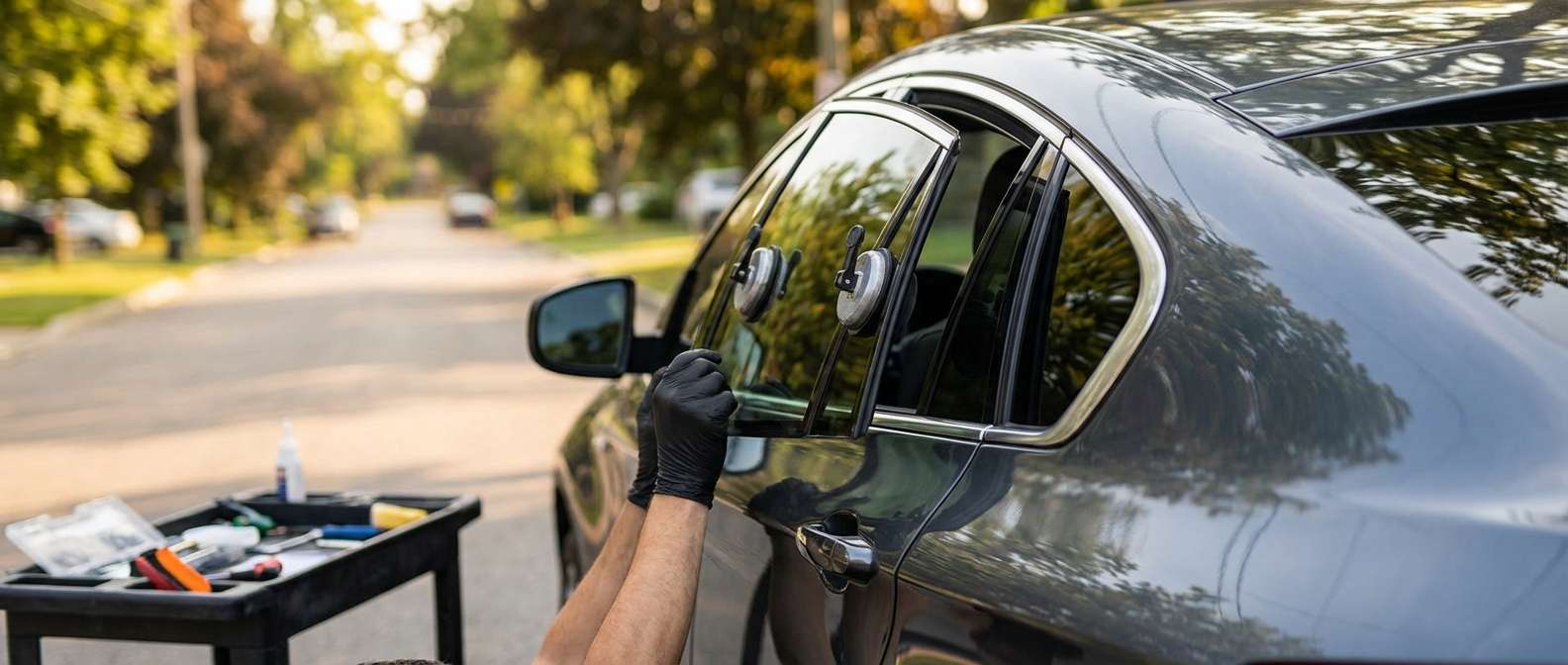 Quarter Glass Replacement for BMW X6 2008-2014 (E71) by Alexwindshield