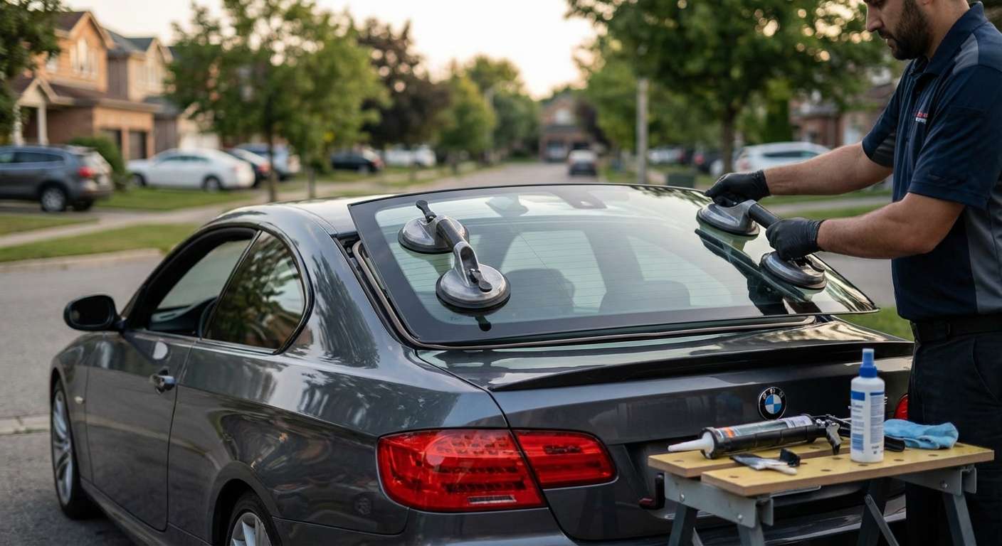 Back Glass Replacement for BMW 3 Series 2006-2012 (E90/E92) by Alexwindshield