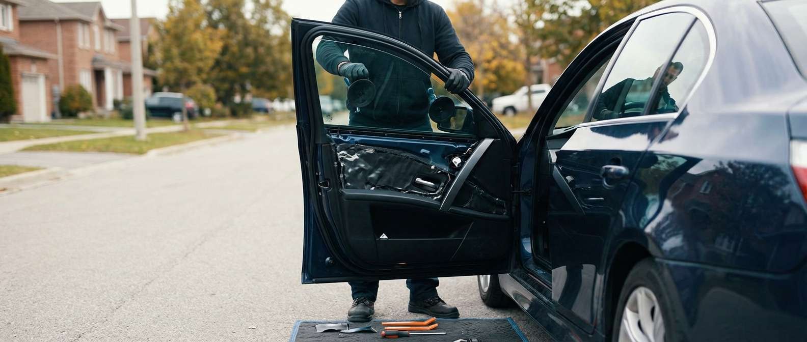 Door Glass Replacement for BMW 5 Series 2004-2010 (E60) by Alexwindshield
