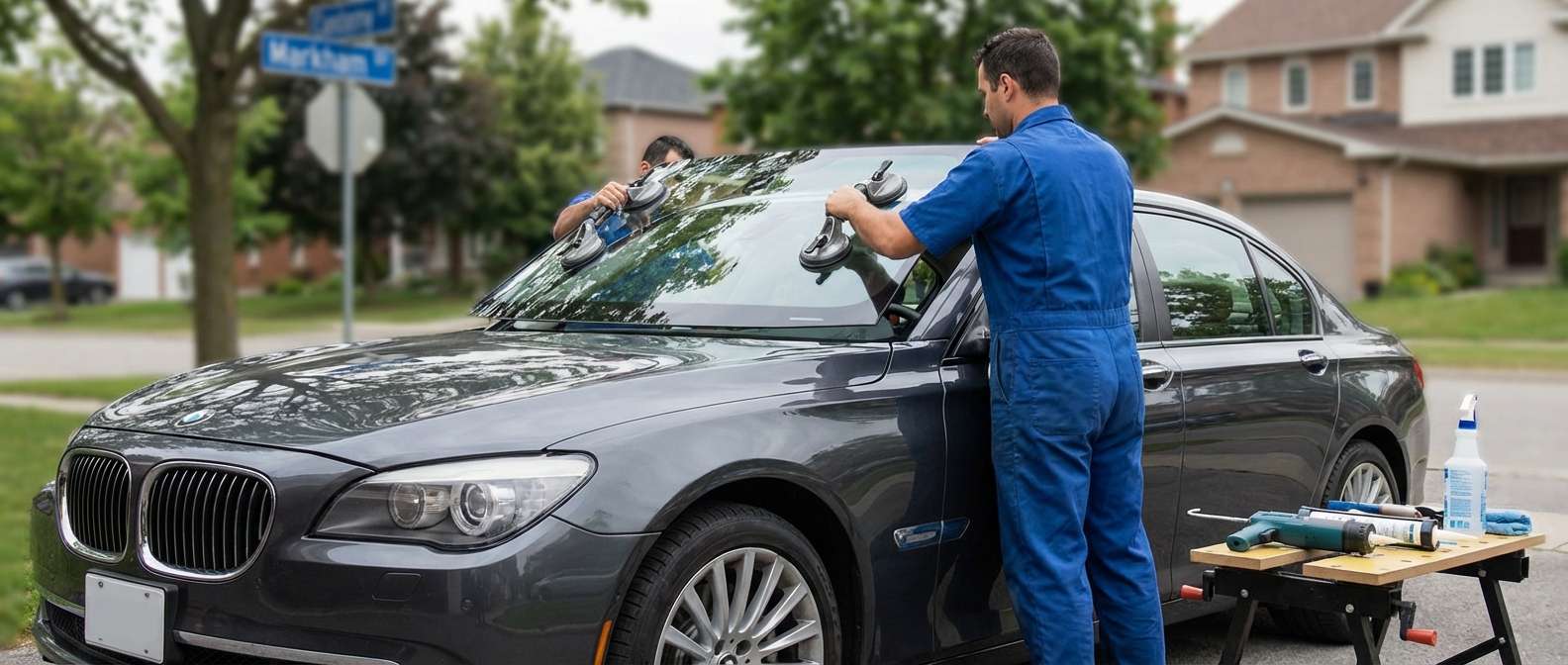 Windshield Replacement for BMW 7 Series 2009-2015 (F01) by Alexwindshield