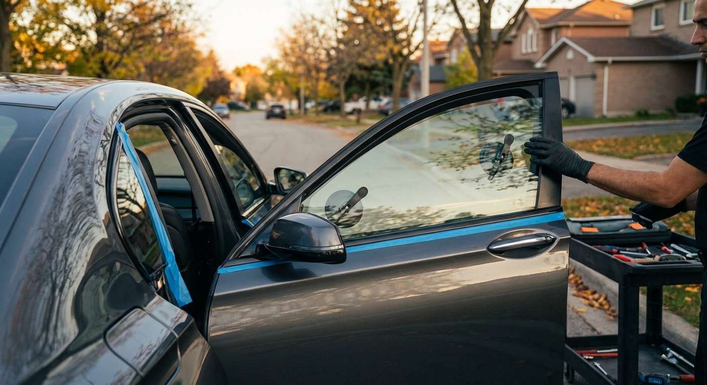 Door Glass Replacement for BMW 7 Series 2009-2015 (F01) by Alexwindshield