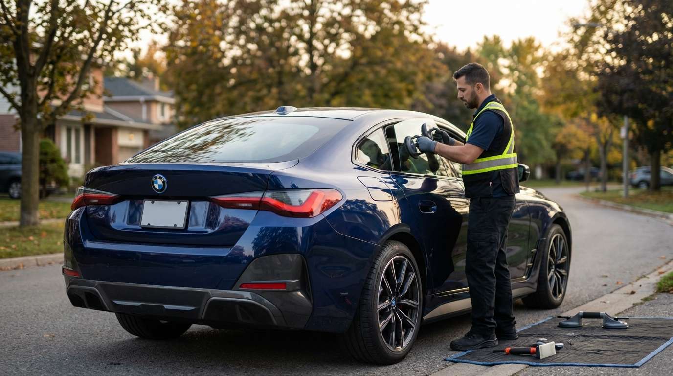 Quarter Glass Replacement for BMW i4 2022-2027 (G26 BEV) by Alexwindshield