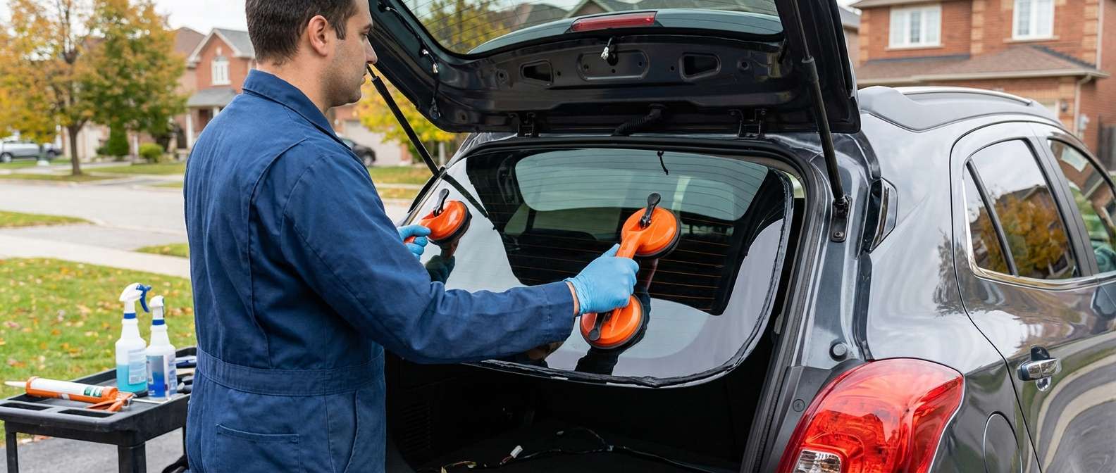 Back Glass Replacement for Buick Encore 2013-2022 by Alexwindshield