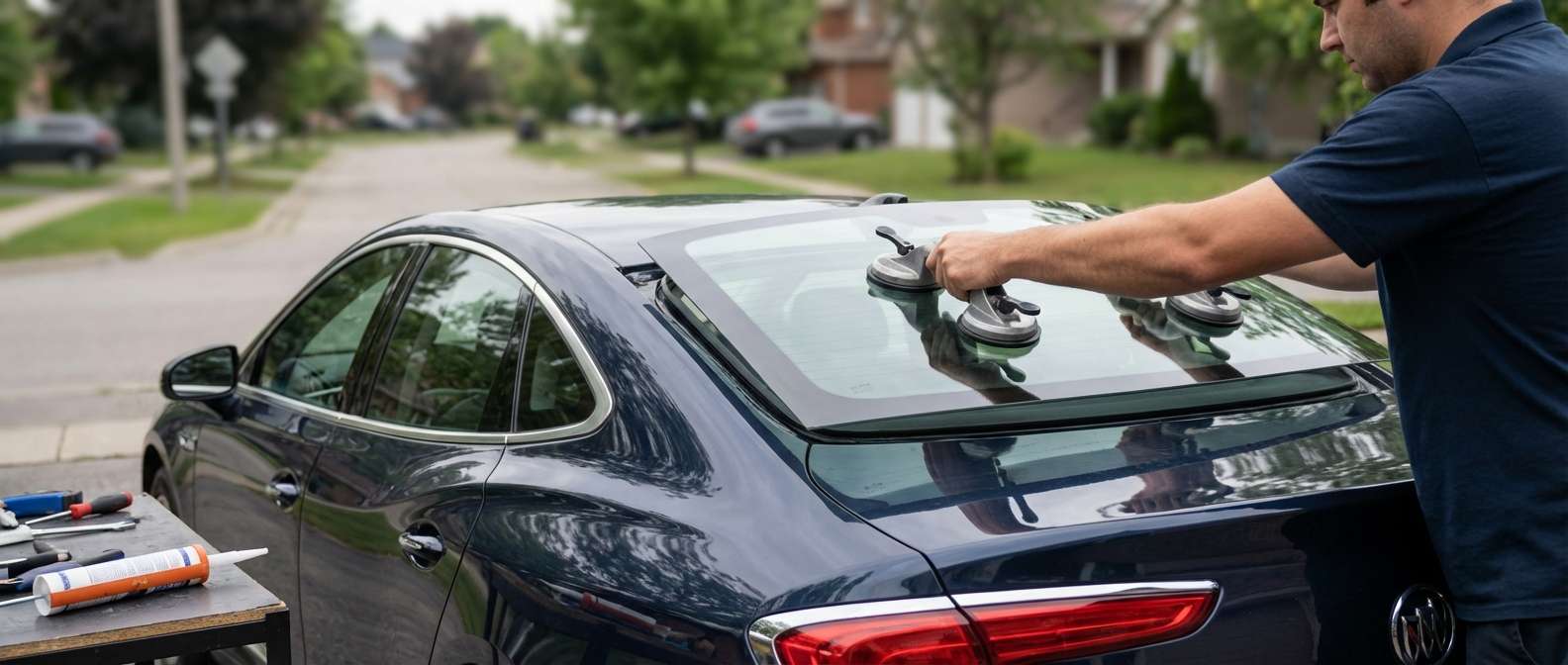 Back Glass Replacement for Buick LaCrosse 2017-2019 by Alexwindshield