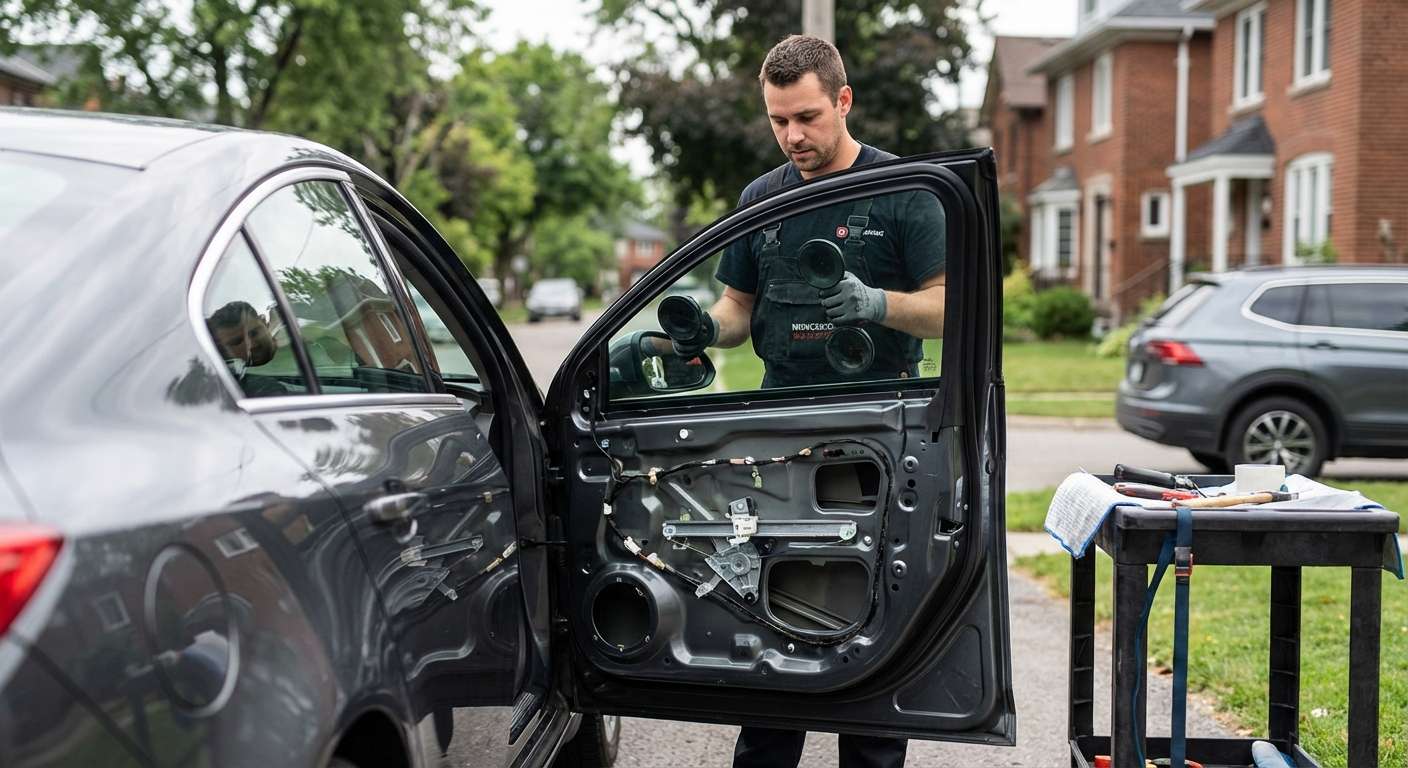 Door Glass Replacement for Buick Regal 2011-2017 by Alexwindshield