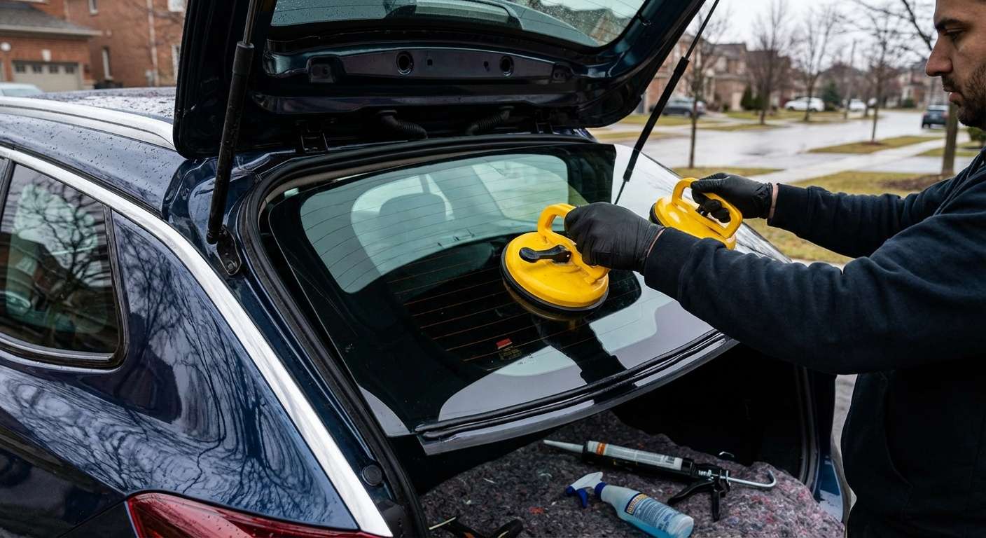 Back Glass Replacement for Buick Regal TourX / Sportback 2018-2020 by Alexwindshield