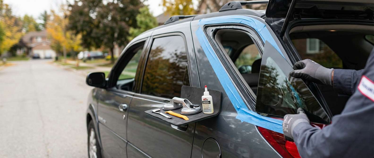 Vent Glass Replacement for Buick Rendezvous 2002-2007 by Alexwindshield