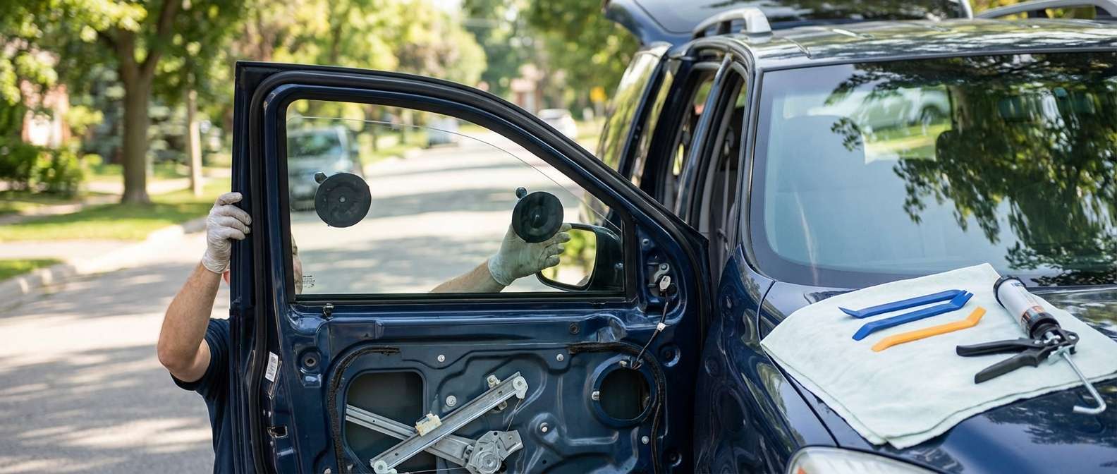 Door Glass Replacement for Buick Terraza 2005-2007 by Alexwindshield