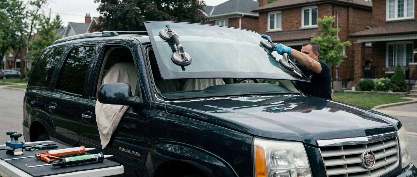 Windshield Replacement for Cadillac Escalade 2002-2006 by Alexwindshield