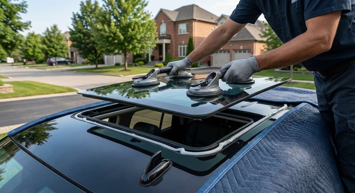 Sunroof Replacement for Cadillac Escalade 2007-2014 by Alexwindshield