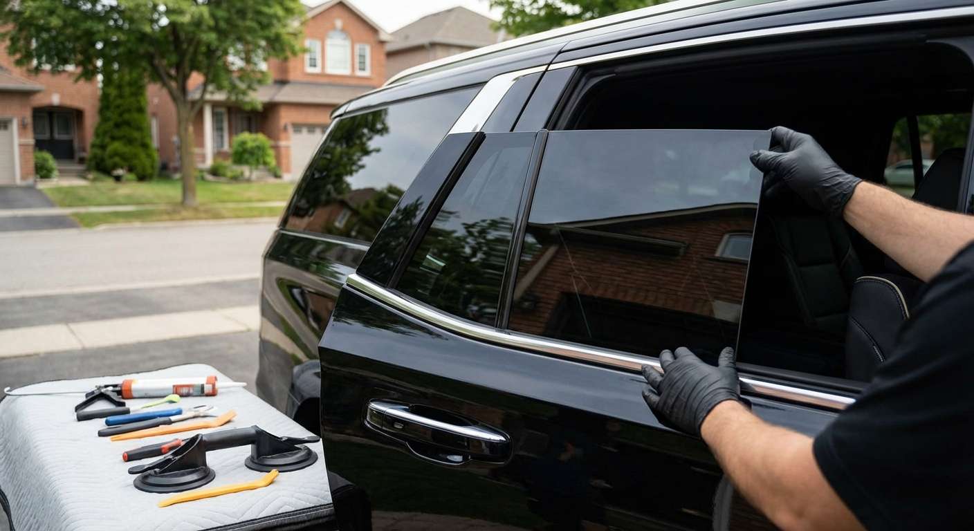 Vent Glass Replacement for Cadillac Escalade 2025-2027 by Alexwindshield