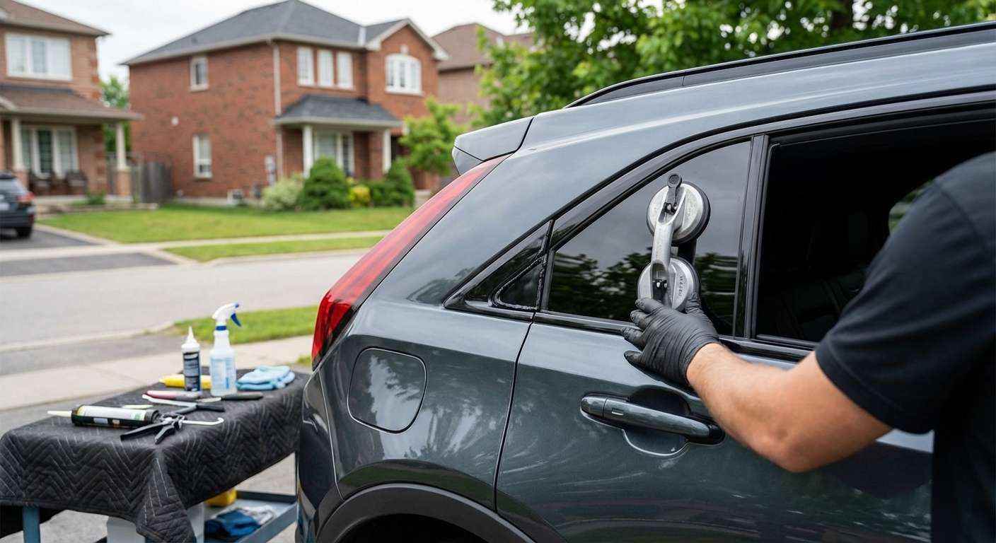 Quarter Glass Replacement for Cadillac XT4 2019-2027 by Alexwindshield