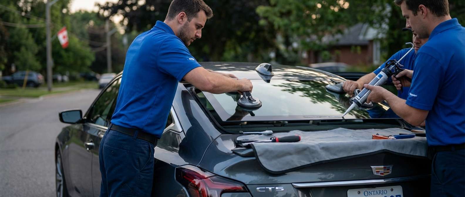 Back Glass Replacement for Cadillac CT5 2020-2027 by Alexwindshield
