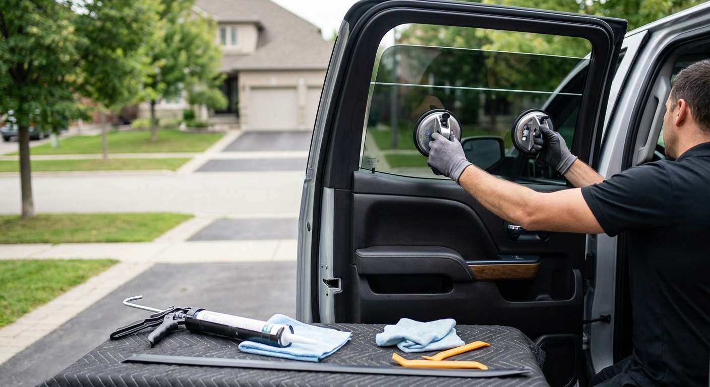 Vent Glass Replacement for Chevrolet Silverado 1500 2014-2018 by Alexwindshield
