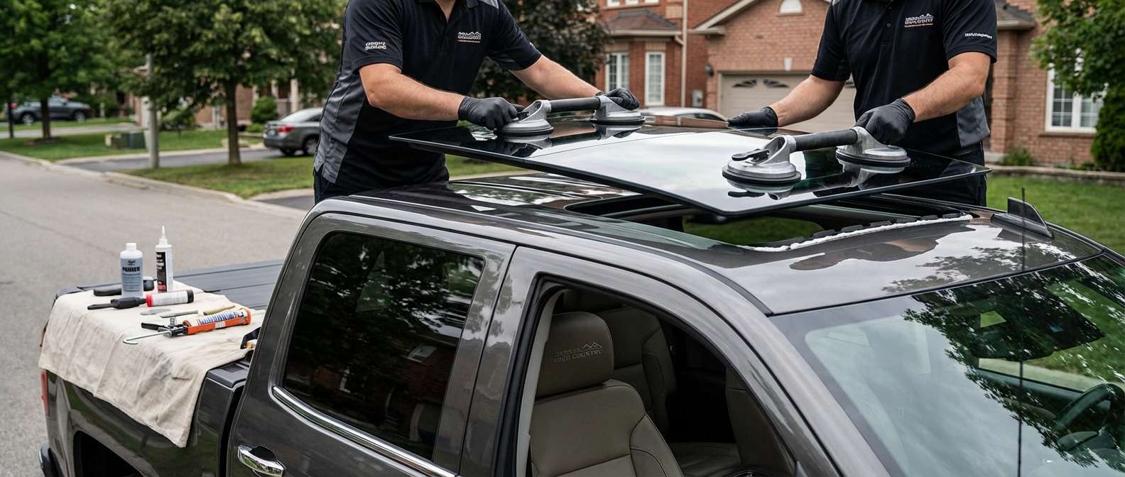 Sunroof Replacement for Chevrolet Silverado 1500 2014-2018 by Alexwindshield
