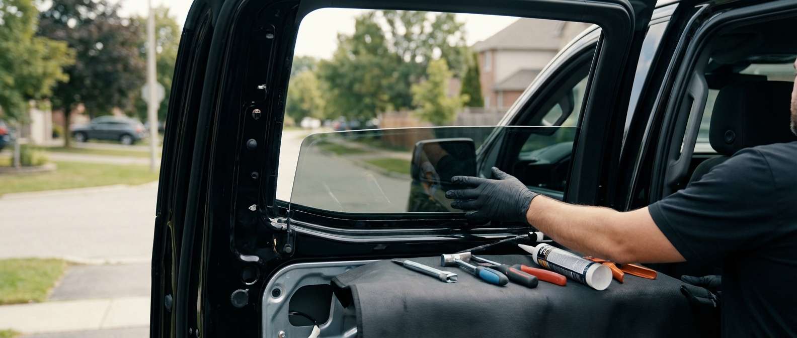Vent Glass Replacement for Chevrolet Silverado 1500 2019-2024 by Alexwindshield