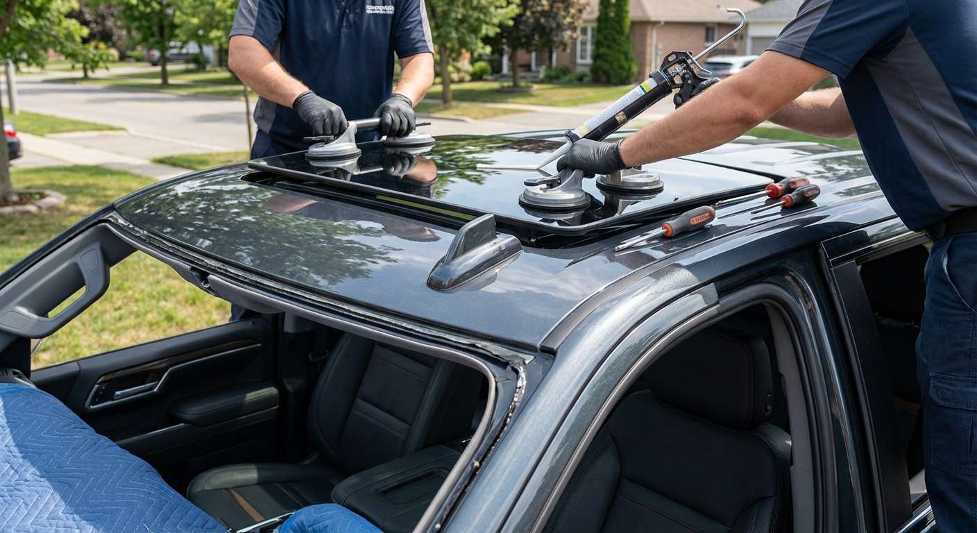 Sunroof Replacement for Chevrolet Silverado 1500 2019-2024 by Alexwindshield