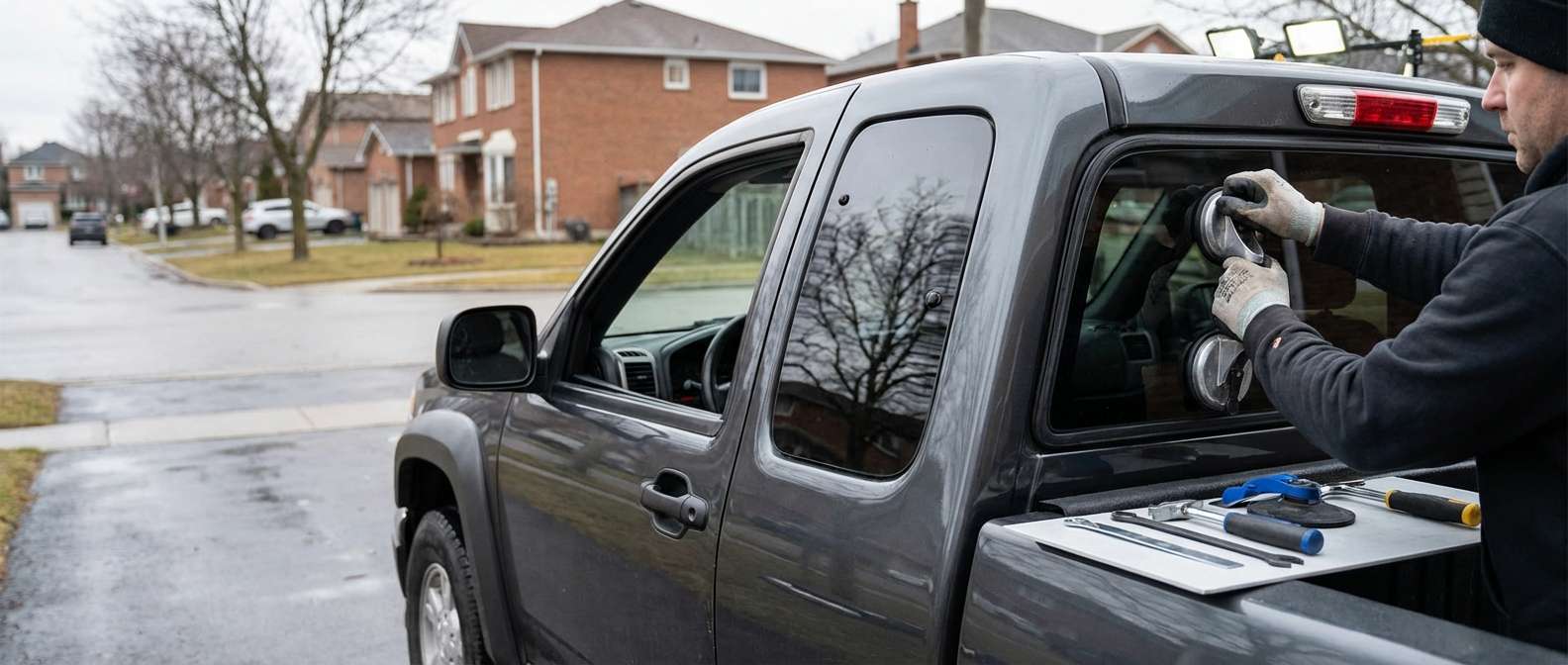 Quarter Glass Replacement for Chevrolet Colorado 2004-2012 by Alexwindshield