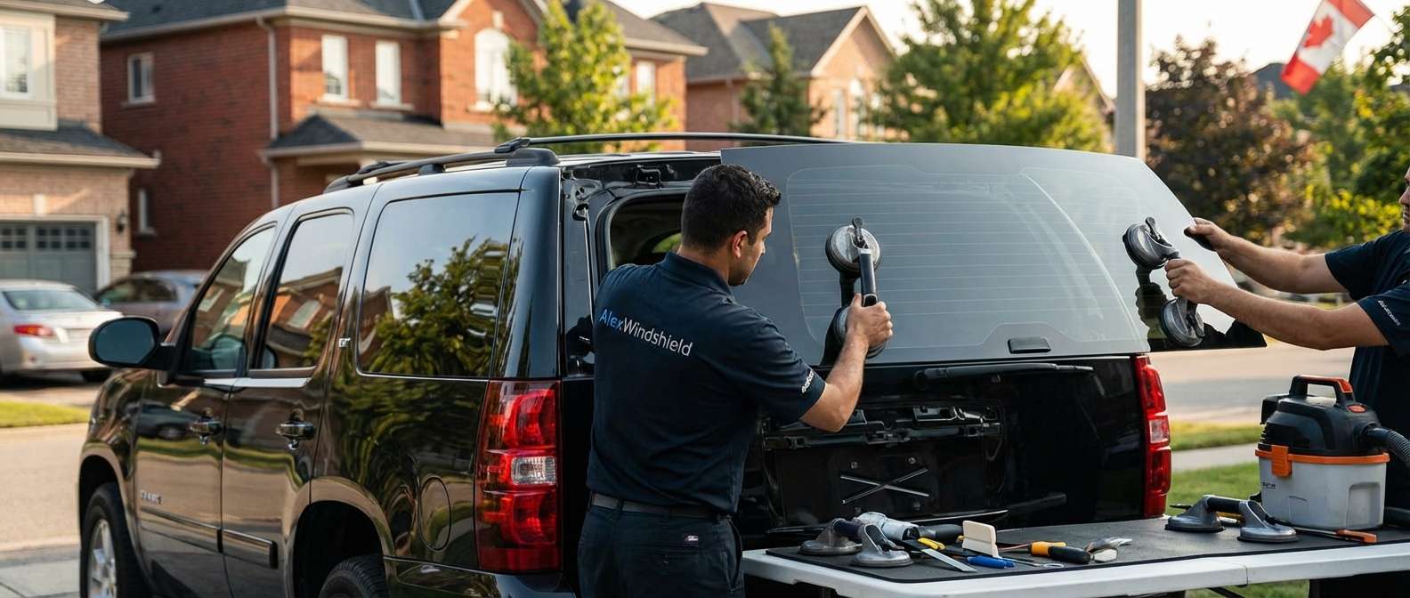 Back Glass Replacement for Chevrolet Tahoe 2007-2014 by Alexwindshield