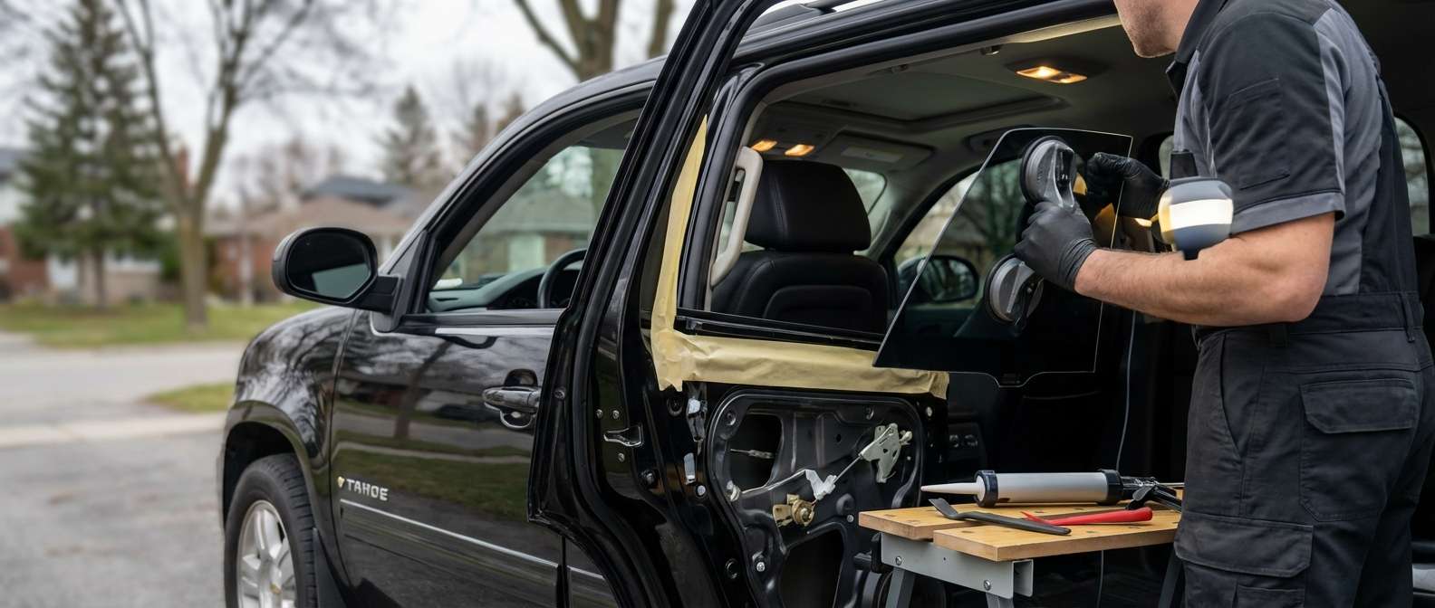 Vent Glass Replacement for Chevrolet Tahoe 2007-2014 by Alexwindshield