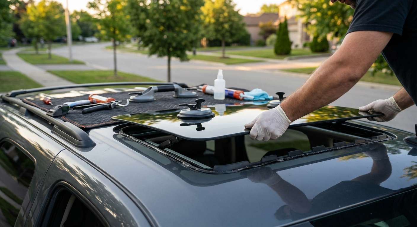 Sunroof Replacement for Chevrolet Tahoe 2007-2014 by Alexwindshield