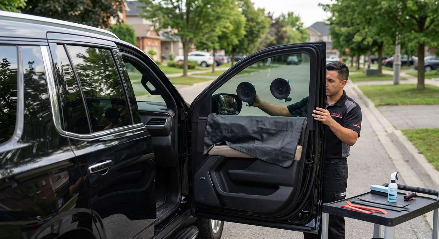 Door Glass Replacement for Chevrolet Tahoe 2021-2027 by Alexwindshield