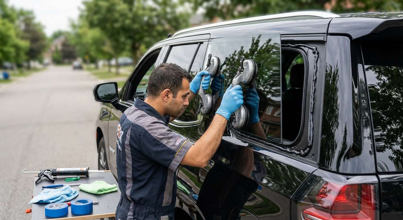 Quarter Glass Replacement for Chevrolet Tahoe 2021-2027 by Alexwindshield