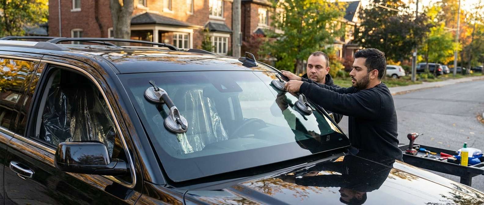 Windshield Replacement for Chevrolet Suburban 2015-2020 by Alexwindshield